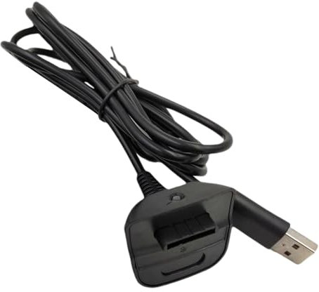 Générique Câble de Charge pour Console 360 - Branchement Immédiat pour Contrôleur 360 - Les Pièces De Rechange Pour Console De Jeu Vidéo Idéales Pour Les Adolescents Et La Famille