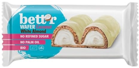 Bett'r Wafer Waffelriegel, mit Kokosnusscreme, 33g
