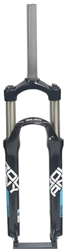 XGSUZNE 24in Bike Suspension Fork Disc Brake Mechanical 1-1/8 Straight Tube QR 9mm 100mm Travel Forks Manual Locking Ultralight Mountain Front