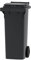 Office Needs Direct Grey Wheelie Bin Polyethylene 80 Litre Wheeled Recycling Waste Bin
