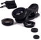 Objectif Pince 3 en 1 pour IPHONE 12 Pro Max Universel Macro Fisheye Grand Angle Metal Pochette Demontable