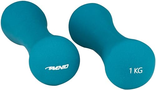 Avento Kurzhantel Set - 2x 1kg - Blau