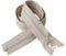 IPEA Cerniera Lampo lunga 65 cm - Colore Beige - 2 Unità - Catena Misura #5 - Cerniere Lampo Divisibili per Abbagliamento Arredamento Cucito Giacche - Zip - Larghezza 30 mm