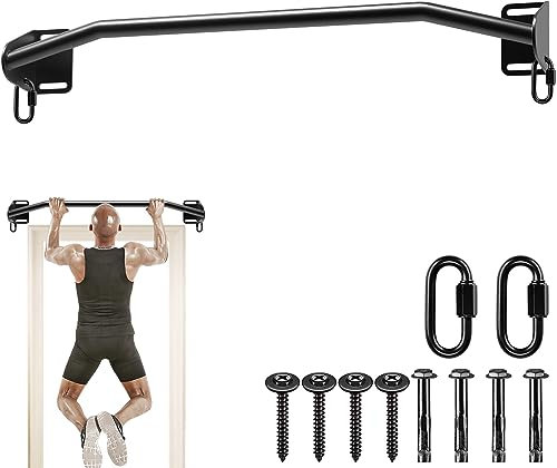 Kipika Barre de Traction Mural Bar de Traction Murale Barre de Tractions Mur Barre de Traction Portable, Système de Musculation pour la Maison