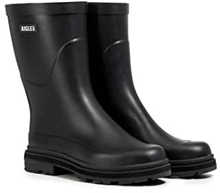 Aigle Homme Mid Rain M Botte de Pluie, 4400 Old Rose, 39 EU