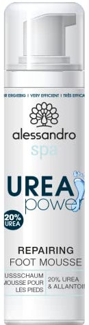 alessandro SPA FOOT Repairing Foot Mousse – 20% UREA & Allantoin - Fußschaum - Regeneriert die Hautbarriere und mindert Rötungen und Juckreiz
