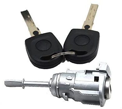 AutOcean LINKER TÜRSCHLOSSZYLINDER MIT 2 SCHLÜSSELN 3B0837167 Schließzylinder für Passat B5 1996-2005 Lupo 6X1 6E1 1998-2005