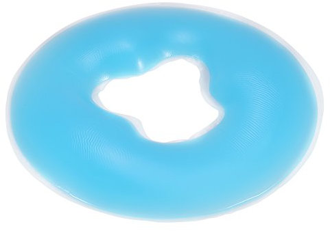 Wakects Table de Massage Facial en Gel de Silicone 4 Couleurs Coussin Facial de Massage réutilisable pour Salon de beauté Spa 30 x 1,8 cm (Ciel Bleu)