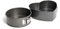 MasterClass Non-Stick Spring Form Loose Base Cake Pan Set, Includes One 18cm Round Pan and a Heart-Shaped Tin