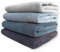4L Textil Teo Kuscheliges Hundebett Bezug abnehmbar und waschbar Hundekorb mittelgroße Hunde Hundekissen flauschig Hundekörbchen Hundesofa (Ersatzbezug(100x80 cm), Dunkelgrau)