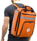 Medizinischer Notfall-Rucksack, Erste-Hilfe-Tasche, leer, Ersthelfer-Traumatasche mit reflektierenden, großen Kapazität, Erste-Hilfe-Rucksack, Tasche (nur Tasche) (orange)