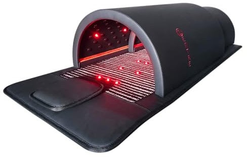 Zentre Advanced Spa Sauna Dome – Far Infrared Therapy with FIR Heated Mat & Energy Stones | Zero EMF | 360° Coverage | Personal Home Sauna