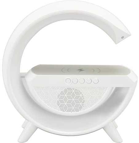 Lampada notturna senza fili, altoparlante 15W ricarica rapida per 14 13