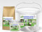 Ghiaia Bianco 1,5/25KG - Ghiaia per Acquario - Sassolini Decorativi per Vasi - Sassi Decorativi per Vasi - Ghiaia per Vasi - Sassolini per Acquario - Ghiaia per Giardino, ZEN (25 Kg Sacco)