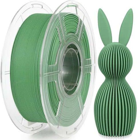 iSANMATE Matt High Speed PLA+ Filament, 1.75+/-0,02mm PLA+ Filament, 3D Hoher Wirkungsgrad Drucker Filament 1kg Spule (2.2 LBS), Unterstützt Druckgeschwindigkeit 30-500mm/s