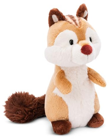 NICI Forest Friends Streifenhörnchen Kuscheltier JoJo 22cm - Flauschiges Stofftier zum Kuscheln, Spielen und Liebhaben, Nachhaltig produziertes Plüschtier - 49947