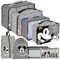 ARDITEX MICKEY Reise-Set – Gepäck-Organizer, 8-teilig