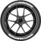 GEOLXD 3D Reifen Brief Trend Rad Styling Dekor Aufkleber Kein Kleber(2WSPEED)