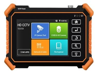 HEALBYBLE IPC1910C CCTV Tester Monitor 8MP AHD CVI TV SDI IPC Tester for Telecamere Ingresso VGA PTZ Poe Tester for Telecamere IP CFTV Tester Cavo TES,Tester di Funzionalità Complete(IPC-1910 Plus)