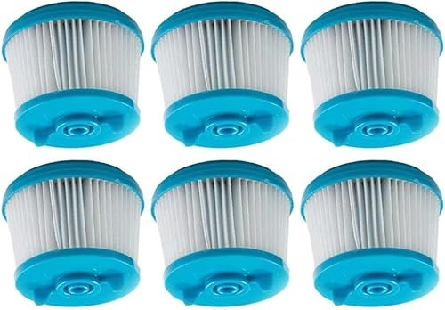 YUETTYY Ersatzfilter für Invictus X4 X 5 X7 X9 X7 Speedy Staubsaugerzubehör, waschbares und wiederverwendbares Filterteil (6 Stück)