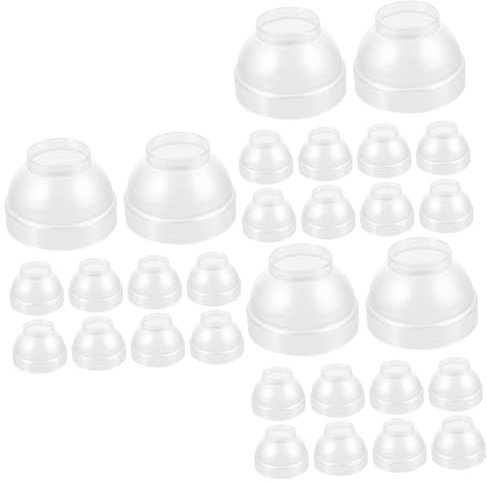 PRETYZOOM 3 Sätze Spritzschutz Trinkbecher Mit Deckel Shaker Vereist Kleine Tasse Smoothiebecher Mit Deckel Becherdeckelabdeckung Austausch Des Streuerdeckels Tassendeckel Stk 10 Stück * 3