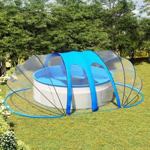 Générique Dôme de Piscine Ovale 620x410x210 cm, Bâches de piscines & Tapis de Sol,92796