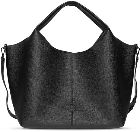 bugatti Zoe großer Damen Shopper, geräumige Bag-in-Bag Handtasche aus Kunstleder