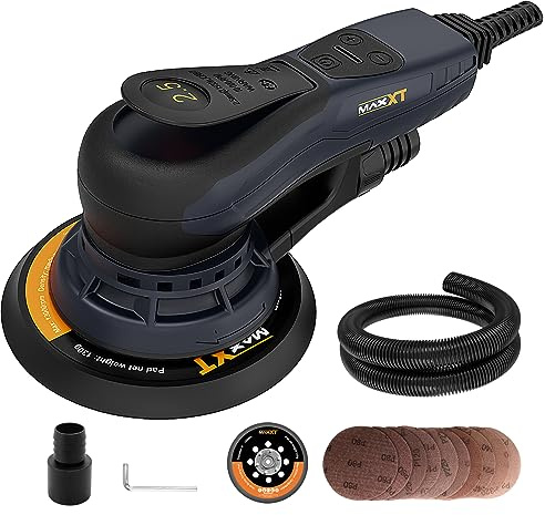 MAXXT Smerigliatrice orbitale 150 mm (6), motore brushless 230 V, 2,5 mm, levigatrice e lucidatrice per legno