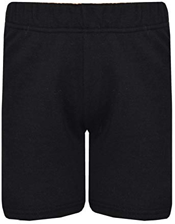 A2Z 4 Kids Boys Girls PE School Chino Shorts - Basic Shorts Black 9-10