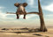 decomonkey Fototapete für Kinder Elefant 250x175 cm XL Tapete Fototapeten Vlies Tapeten Vliestapete Wandtapete moderne Wandbild Wand Schlafzimmer Wohnzimmer Kinderzimmer Tiere Landschaft