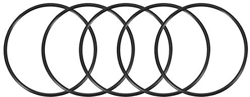 sourcing map 5 Stk Metrische Nitrilkautschuk O-Ringe Dichtung 115mm AD 105mm ID 5mm Breite