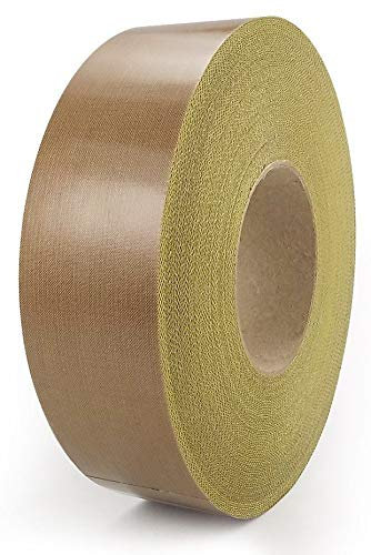 Teflonband Fiberglas + Ptfe (30 x 0,1) m Stärke 0.115 mm mit Kleber