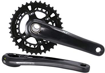 SHIMANO Unisex – Erwachsene M8100 Kurbelsatz, Schwarz, 175mm