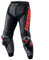 REBELHORN Rebel Pantalones de Moto Hombre | Cuero | Protectores de Rodillas, Cadera y Coxis | Deslizadores de Rodilla Intercambiables | Paneles Perforados