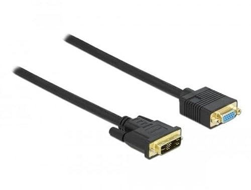 Delock Cable DVI 12+5 Macho a VGA Hembra 5 m