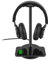 Geekria Kopfhörerständer aus Aluminiumlegierung für Over-Ear-Kopfhörer, Gaming-Headset-Halter, Schreibtisch-Display-Aufhänger, Kompatibel mit Sony, Bose, Sennheiser, Beats, ATH (schwarz)