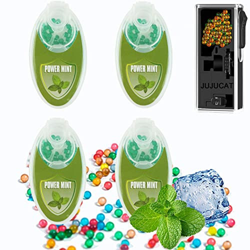 Kugeln Mit Geschmack, Premium Aroma Kapsel Set Menthol | DIY Click Filter Kugeln