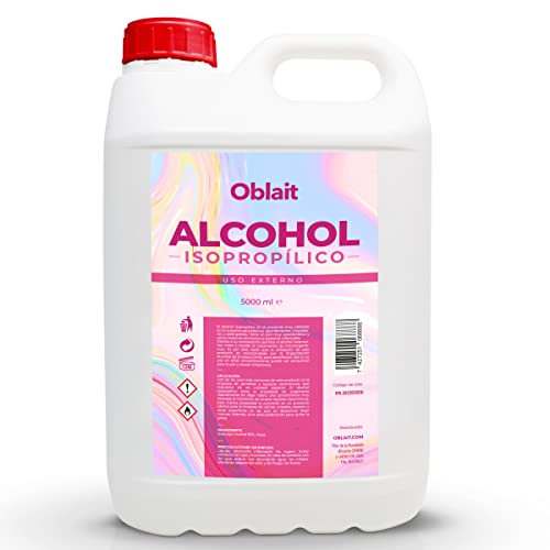 Alcohol Isopropílico 5L | Isopropanol | Limpieza de todo tipo de superficies