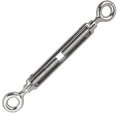 DERING Spannschloss M12 Drahtspanner 30 Stück mit Augen Edelstahl Drahtseil