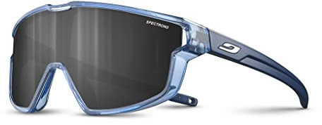 Julbo Unisex Kinder Fury Mini Sunglasses, Blau Durchscheinend Glänzend/Blau Matt, Einheitsgröße