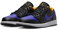 Nike Herren Air Jordan 1 Low Basketballschuh, Deep Black Dark Concord Taxi Black, 44 EU