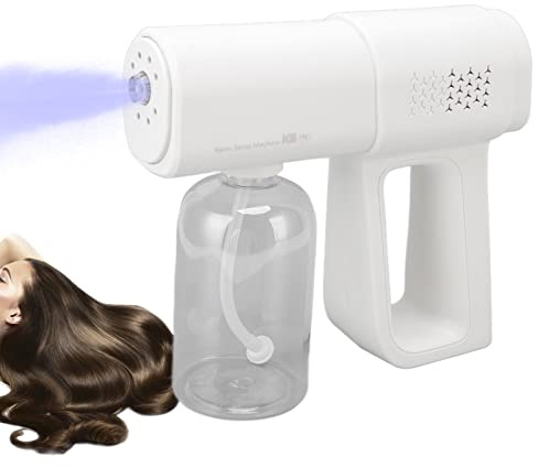 Vaporizzatore Portatile per Capelli 380ml Vaporizzatore Portatile per Capelli Wireless 2000mAh Spruzzatore per Parrucchieri Ricaricabile Vapore Spray Aerografo Portatile