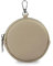 stylx Fashion You Want Damen Münzbörse aus echtes Leder, kleine Geldbörse mit Reißverschluss, Mini Portemonnaie Coin Pocket für Frauen Mädchen Kinder (beige)