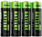 Coolifepro Batterie Ricaricabili AA, Pacco da 4-3500mWh, 1.5V Tensione Costante, 1600 Cicli di Ricarica - Alta Capacità e Bassa Autoscarica