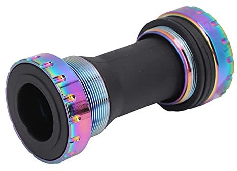 Lufodon 1.37x24T Mountain Road Bottom Bracket - 68-73mm Aluminum Alloy Square Taper BB with Bottom Bracket Tool for and BMX Bikes