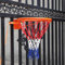 Pro Basketball-Torkorb-Set, für Zaun/Baum/Pfosten – verstellbarer Gurt & Nylon-Netz – Basketballfelgen-Set zur Wandmontage