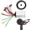 ziyany Zubehör für Elektroroller Elektroroller 36V 48V bürstenloser intelligenter Motorcontroller 500W kompatibel mit Kugoo M4 mit 6 Pins Instrumentenanzeigeteilen(48V)