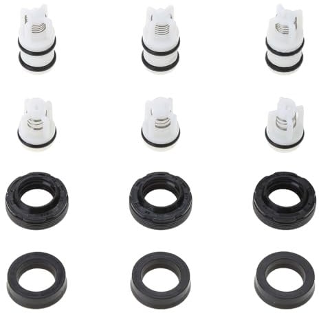 YIBOZI Replacement Pressure Washer Seal Oil Check Valves for High Pressure Washer Pump Repair Accessories Household Supplies