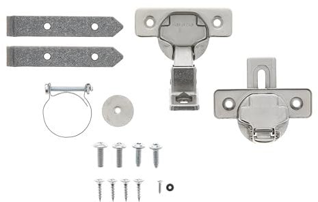 Masterpart Washing Machine Decor Door Installation Mounting Kit To Fit Zanussi Built-In Washing Machines