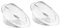 GRADENEVE 2pcs Transparent Pepper Mill Covers Electric Grinder Lids for Easy Installation and Effortless Use Replacement to Protect Your Mill and Contamination